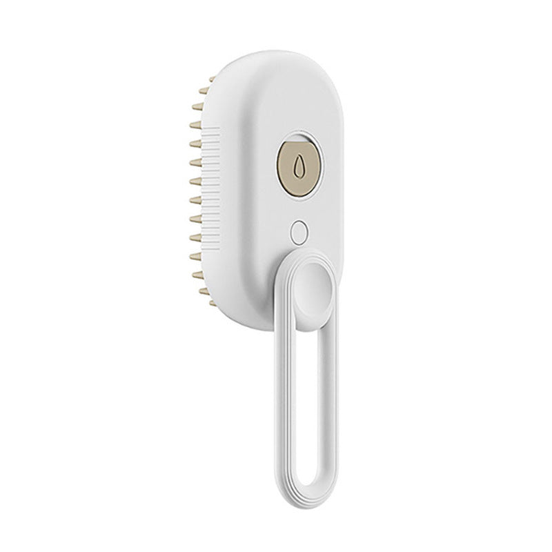 3-in-1 Electric Spray Cat and Dog Steam Brush for Grooming and Hair Removal