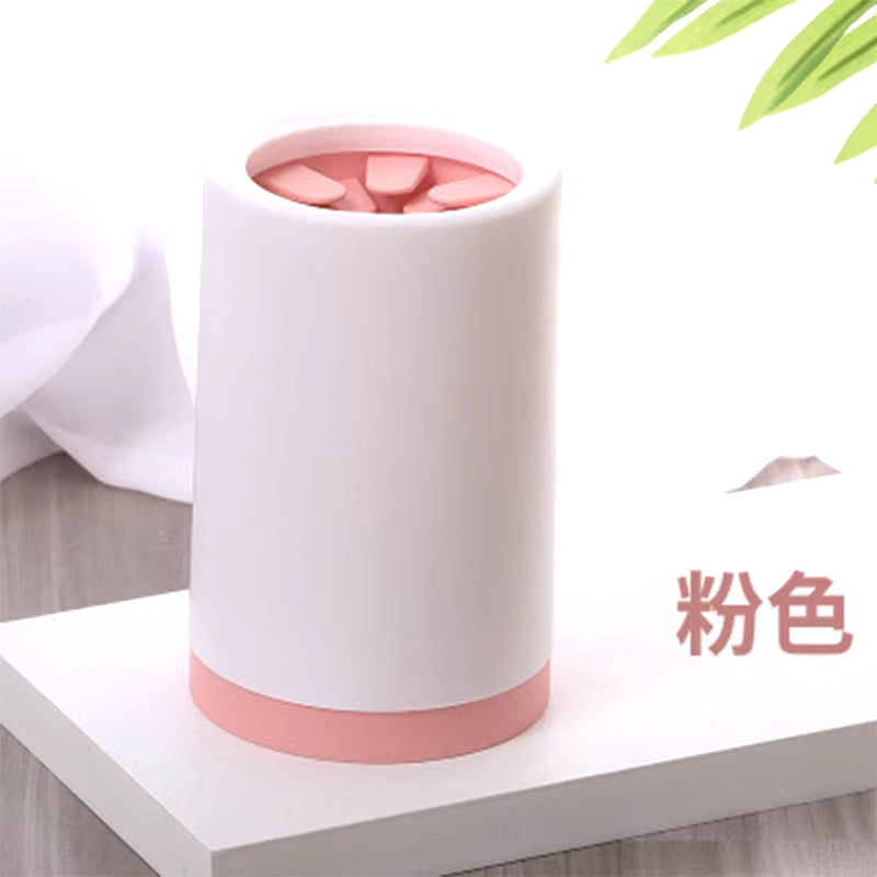 Silicone Pet Foot Washer Cup - Manual Cat and Dog Paw Cleaner for Quick and Easy Cleaning